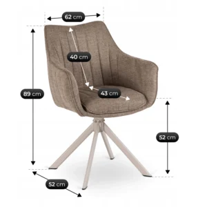 scaun-rotativ-aspen-2-bej-casmir-7 Scaun rotativ ASPEN 2 bej/cașmir — MOBILA