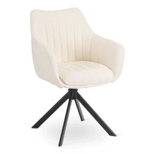 scaun-rotativ-baja-crem-din-tesatura-boucle-3 Scaun rotativ BAJA, crem, din țesătură Boucle — MOBILA