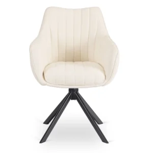 scaun-rotativ-baja-crem-din-tesatura-boucle-4 Scaun rotativ BAJA, crem, din țesătură Boucle — MOBILA