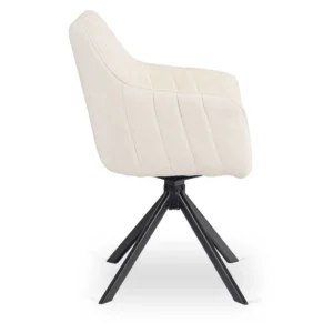 scaun-rotativ-baja-crem-din-tesatura-boucle-5 Scaun rotativ BAJA, crem, din țesătură Boucle — MOBILA