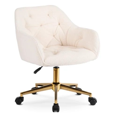 scaun-rotativ-konor-crem-din-tesatura-boucle-1 Scaun rotativ KONOR, crem, din țesătură bouclé — MOBILA