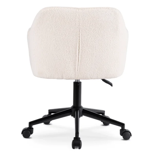 scaun-rotativ-konor-crem-negru-din-tesatura-boucle-6 Scaun rotativ KONOR crem/negru, din țesătură bouclé — MOBILA