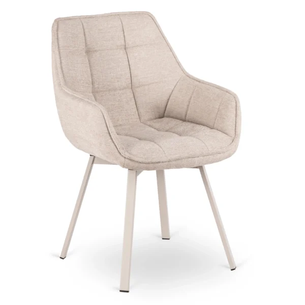 scaun-rotativ-mond-culoare-crem-3 Scaun rotativ MOND, de culoare crem — MOBILA
