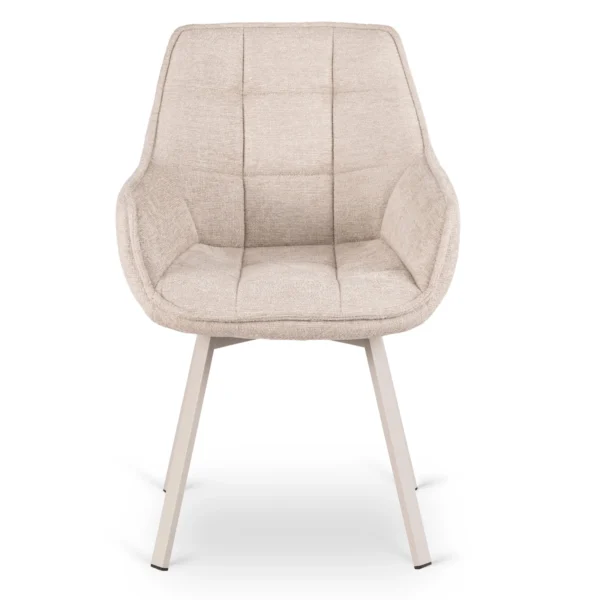 scaun-rotativ-mond-culoare-crem-4 Scaun rotativ MOND, de culoare crem — MOBILA