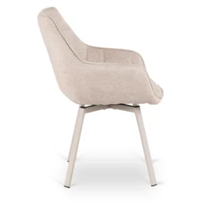 scaun-rotativ-mond-culoare-crem-5 Scaun rotativ MOND, de culoare crem — MOBILA