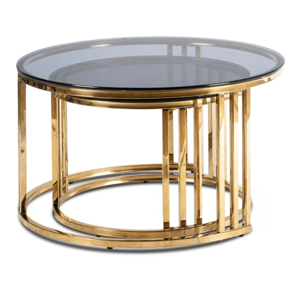 set-de-masute-de-cafea-triton-max-gri-auriu-3 Set de măsuțe de cafea TRITON MAX Gri/Auriu — Măsuțe și banchete