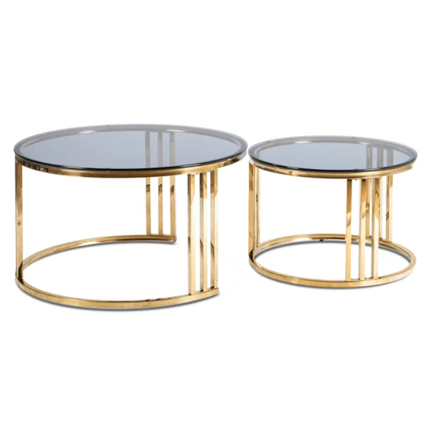 set-de-masute-de-cafea-triton-max-gri-auriu-4 Set de măsuțe de cafea TRITON MAX Gri/Auriu — Măsuțe și banchete