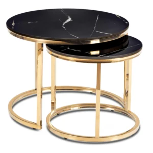 set-de-masute-din-ceramica-milano-45-cm-60-cm-marmura-neagra-auriu-1-1 Set de măsuțe din ceramică MILANO 45 cm/60 cm, marmură neagră/auriu