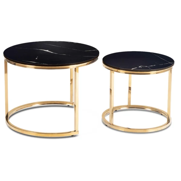 set-de-masute-din-ceramica-milano-45-cm-60-cm-marmura-neagra-auriu-3-1 Set de măsuțe din ceramică MILANO 45 cm/60 cm, marmură neagră/auriu — Măsuțe și banchete