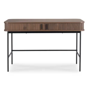 birou-trish-120-cm-cu-suprafata-canelata-nuc-3 Birou TRISH 120 cm, cu suprafață canelată, nuc — Birouri