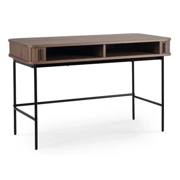 birou-trish-120-cm-cu-suprafata-canelata-nuc-4 Birou TRISH 120 cm, cu suprafață canelată, nuc — Birouri