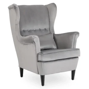 fotoliu-de-relaxare-evan-2-cu-suport-pentru-picioare-gri-din-catifea-3 Fotoliu de relaxare EVAN 2 cu suport pentru picioare, gri, din catifea — Fotolii cu taburet