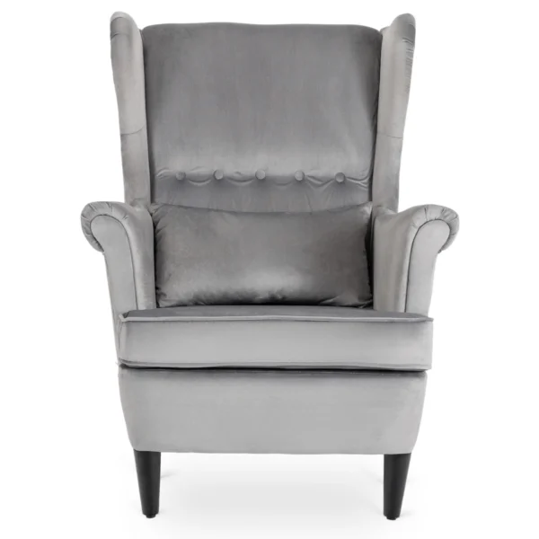 fotoliu-de-relaxare-evan-2-cu-suport-pentru-picioare-gri-din-catifea-4 Fotoliu de relaxare EVAN 2 cu suport pentru picioare, gri, din catifea — Fotolii cu taburet