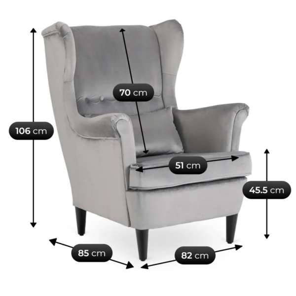 fotoliu-de-relaxare-evan-2-cu-suport-pentru-picioare-gri-din-catifea-8 Fotoliu de relaxare EVAN 2 cu suport pentru picioare, gri, din catifea — Fotolii cu taburet