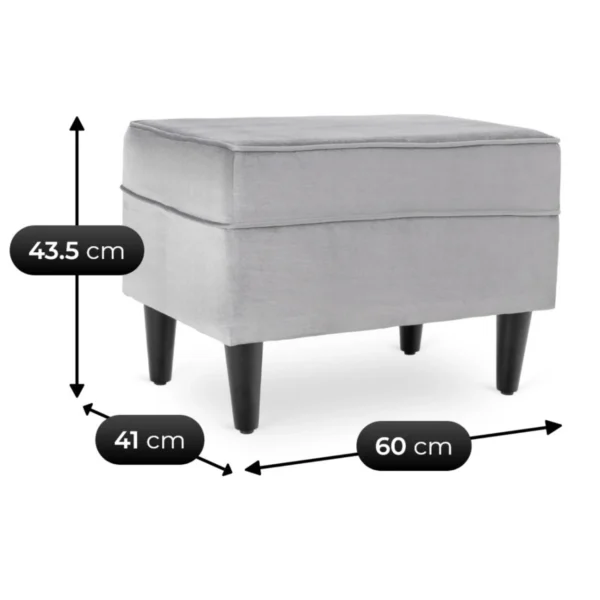 fotoliu-de-relaxare-evan-2-cu-suport-pentru-picioare-gri-din-catifea-9 Fotoliu de relaxare EVAN 2 cu suport pentru picioare, gri, din catifea — Fotolii cu taburet
