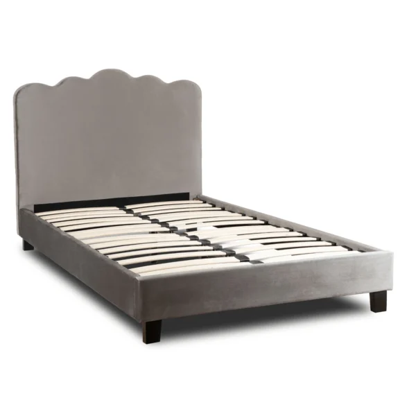 pat-120200-crater-gri-din-catifea-2 Pat 120x200 CRATER, gri, din catifea — MOBILA