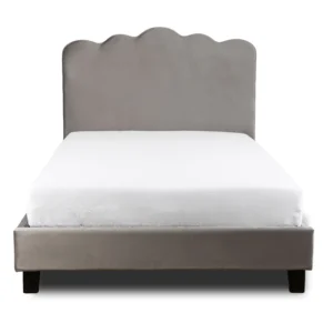 pat-120200-crater-gri-din-catifea-5 Pat 120x200 CRATER, gri, din catifea — MOBILA