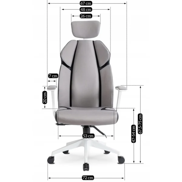 scaun-de-birou-ergonomic-rotativ-duncan-gri-negru-10 Scaun de birou ergonomic rotativ DUNCAN, gri/negru — MOBILA