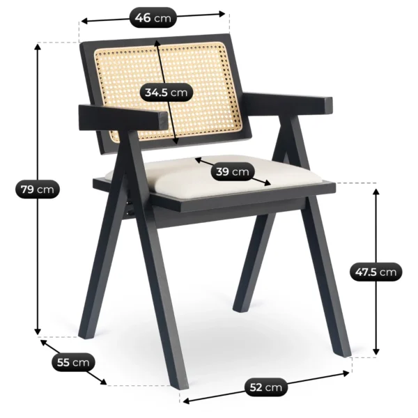scaun-madera-2-negru-bej-cu-model-ajurat-6 Scaun MADERA 2 negru/bej cu model ajurat — MOBILA