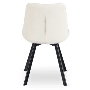 scaun-rick-crem-din-tesatura-boucle-5 Scaun RICK, crem, din țesătură bouclé — MOBILA