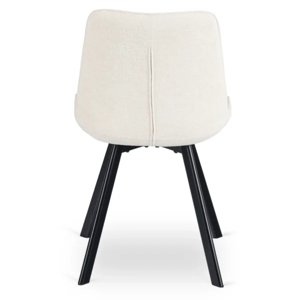 scaun-rick-crem-din-tesatura-boucle-5 Scaun RICK, crem, din țesătură bouclé — MOBILA