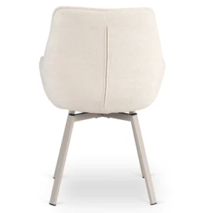 scaun-rotativ-calmo-crem-din-tesatura-boucle-5 Scaun rotativ CALMO, crem, din țesătură bouclé — MOBILA