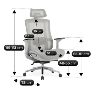 scaun-rotativ-ergonomic-sky-gri-7 Scaun rotativ ergonomic SKY, gri — MOBILA