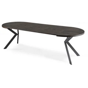 set-compus-din-masa-lukas-100-250-cm-negru-si-4-scaune-edrick-gri-9 Set compus din masa LUKAS 100-250 cm, negru, și 4 scaune EDRICK, gri — MOBILA