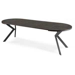 set-compus-din-masa-lukas-100-250-cm-negru-si-4-scaune-modesto-verzi-8 Set compus din masa LUKAS 100-250 cm, negru, și 4 scaune MODESTO, verzi — MOBILA