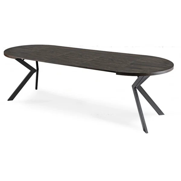 set-compus-din-masa-lukas-100-250-cm-negru-si-4-scaune-mumbai-2-negre-11 Set compus din masa LUKAS 100-250 cm, negru, și 4 scaune MUMBAI 2, negre — MOBILA