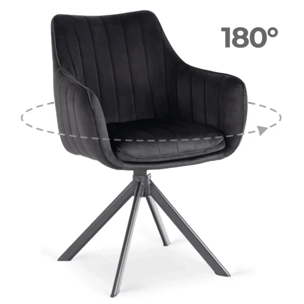 set-compus-din-masa-lukas-100-250-cm-negru-si-4-scaune-mumbai-2-negre-13 Set compus din masa LUKAS 100-250 cm, negru, și 4 scaune MUMBAI 2, negre — MOBILA