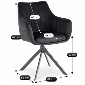 set-compus-din-masa-lukas-100-250-cm-negru-si-4-scaune-mumbai-2-negre-18 Set compus din masa LUKAS 100-250 cm, negru, și 4 scaune MUMBAI 2, negre — MOBILA